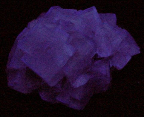 Fluorite from West Pastures Mine, Allison's Pocket, Flatt Drift, Weardale, County Durham, England