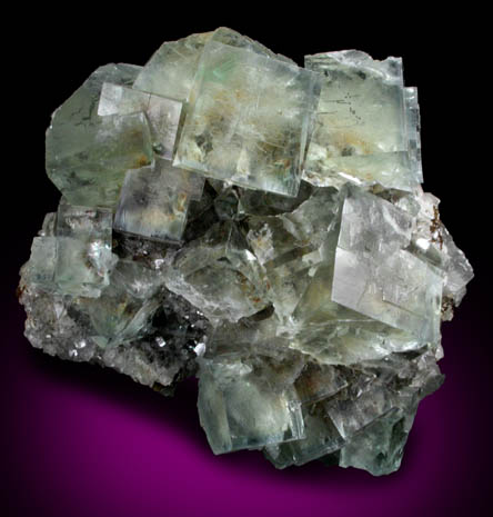 Fluorite from West Pastures Mine, Allison's Pocket, Flatt Drift, Weardale, County Durham, England