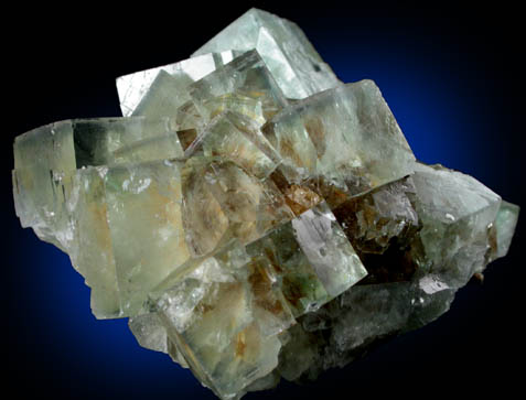 Fluorite from West Pastures Mine, Allison's Pocket, Flatt Drift, Weardale, County Durham, England