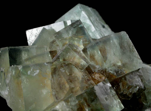 Fluorite from West Pastures Mine, Allison's Pocket, Flatt Drift, Weardale, County Durham, England