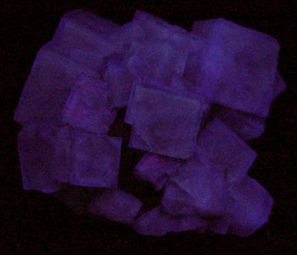 Fluorite from West Pastures Mine, Allison's Pocket, Flatt Drift, Weardale, County Durham, England