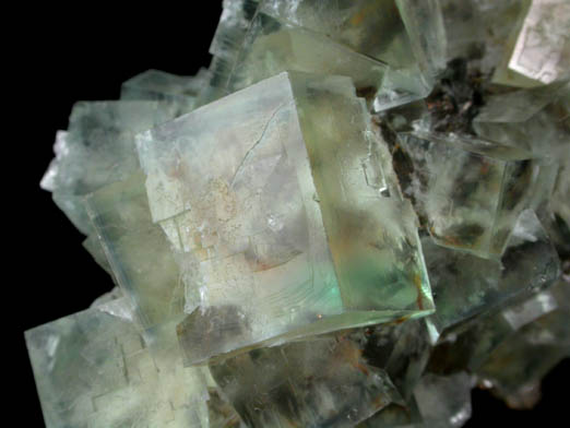 Fluorite from West Pastures Mine, Allison's Pocket, Flatt Drift, Weardale, County Durham, England