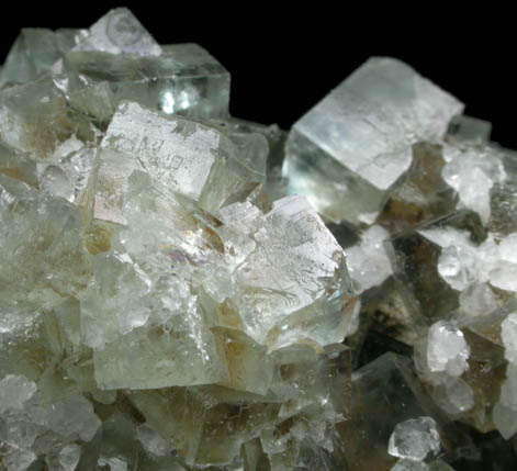 Fluorite and Quartz from West Pastures Mine, Allison's Pocket, Flatt Drift, Weardale, County Durham, England