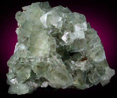 Fluorite from West Pastures Mine, Allison's Pocket, Flatt Drift, Weardale, County Durham, England