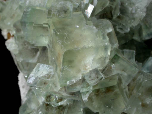 Fluorite from West Pastures Mine, Allison's Pocket, Flatt Drift, Weardale, County Durham, England