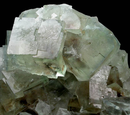 Fluorite from West Pastures Mine, Allison's Pocket, Flatt Drift, Weardale, County Durham, England