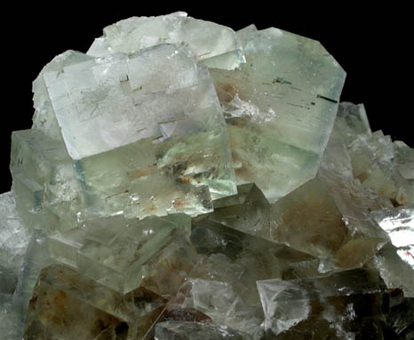 Fluorite from West Pastures Mine, Allison's Pocket, Flatt Drift, Weardale, County Durham, England