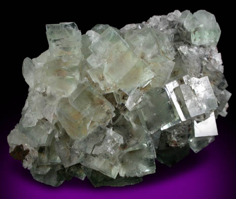 Fluorite from West Pastures Mine, Allison's Pocket, Flatt Drift, Weardale, County Durham, England