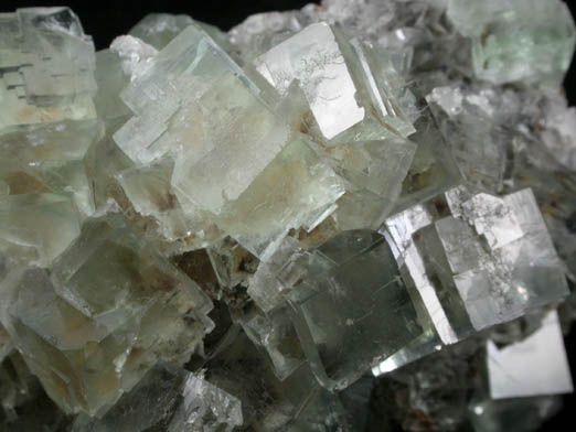 Fluorite from West Pastures Mine, Allison's Pocket, Flatt Drift, Weardale, County Durham, England