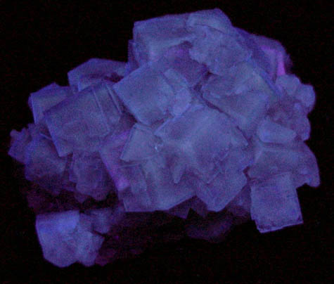 Fluorite from West Pastures Mine, Allison's Pocket, Flatt Drift, Weardale, County Durham, England