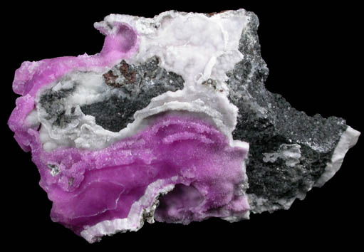 Calcite var. Cobaltoan Calcite from Tynebottom Mine, Garrigill, Alston Moor District, Cumbria, England