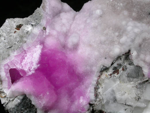 Calcite var. Cobaltoan Calcite from Tynebottom Mine, Garrigill, Alston Moor District, Cumbria, England
