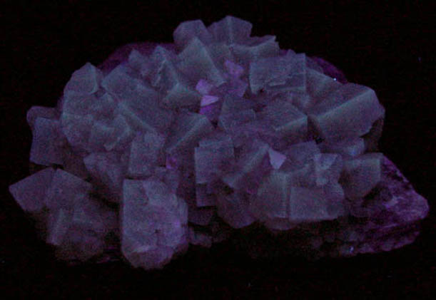 Fluorite from Hilton Mine, Middle Level cross cut to Wilson's Level, Scordale, Cumbria, England