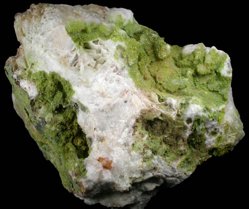 Pyromorphite from Camaderry Mine, Glendalough, County Wicklow, Ireland