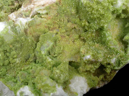 Pyromorphite from Camaderry Mine, Glendalough, County Wicklow, Ireland