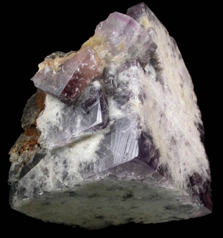 Fluorite from Billing Hills Vein, Eastgate Cement Quarry, County Durham, England