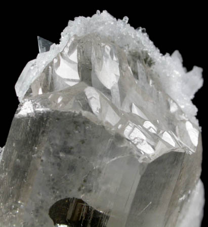 Danburite with Quartz and Calcite from Borosilikatnoye deposit, Dalnegorsk, Primorskiy Kray, Russia