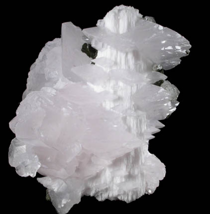 Calcite on Calcite from Nikolaevskiy Mine, Dalnegorsk, Primorskiy Kray, Russia