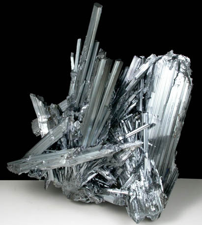 Stibnite from Xikuangshan, 12 km northeast of Lengshuijiang, Hunan Province, China