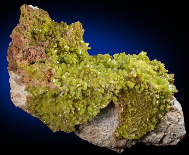 Pyromorphite from Daoping Mine, Yangshuo, Guangxi, China