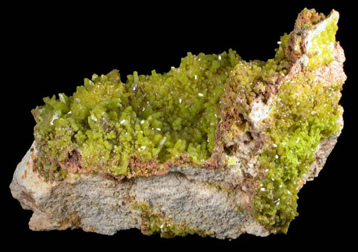 Pyromorphite from Daoping Mine, Yangshuo, Guangxi, China