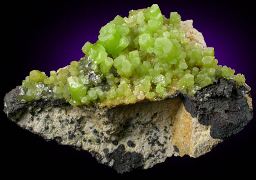 Pyromorphite from Daoping Mine, Yangshuo, Guangxi, China