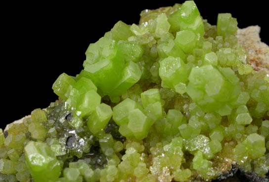 Pyromorphite from Daoping Mine, Yangshuo, Guangxi, China