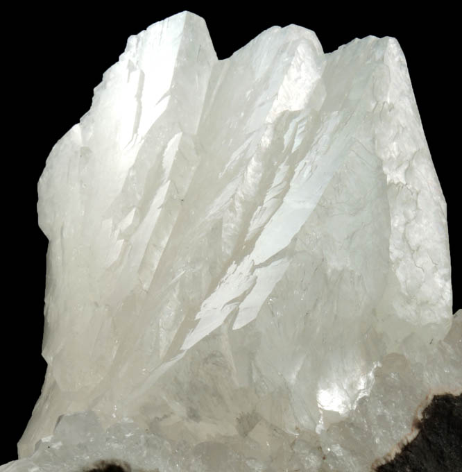 Heulandite on Quartz from Nashik District, Maharashtra, India