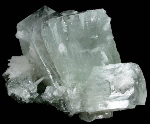 Apophyllite with Scolecite from Nashik District, Maharashtra, India