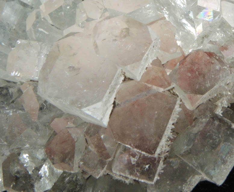 Apophyllite over Thomsonite with Stilbite-Ca from Rahuri, Nagar District, Maharashtra, India