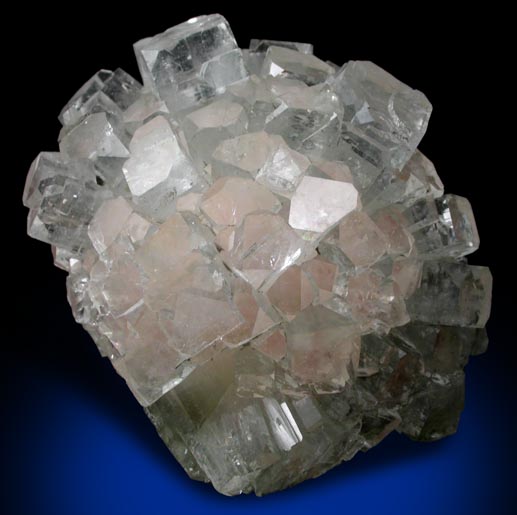 Apophyllite over Thomsonite from Rahuri, Nagar District, Maharashtra, India