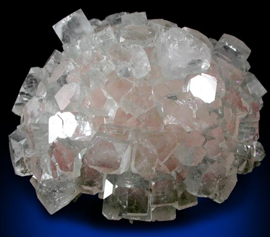 Apophyllite over Thomsonite from Rahuri, Nagar District, Maharashtra, India