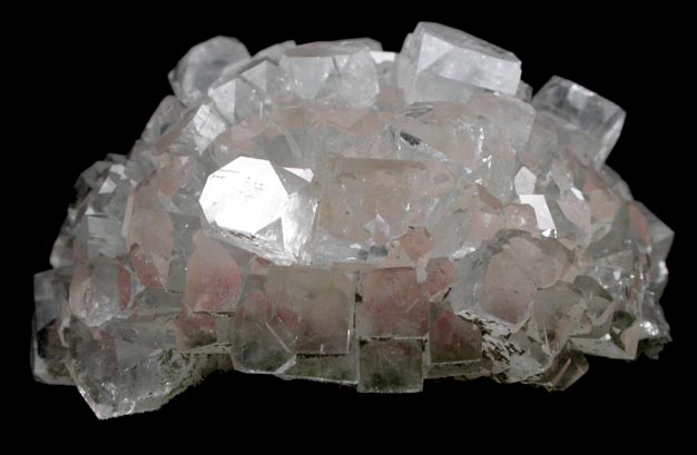 Apophyllite over Thomsonite from Rahuri, Nagar District, Maharashtra, India