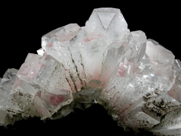 Apophyllite over Thomsonite from Rahuri, Nagar District, Maharashtra, India