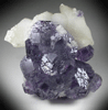 Fluorite and Calcite from Shangbao Mine, Hunan, China