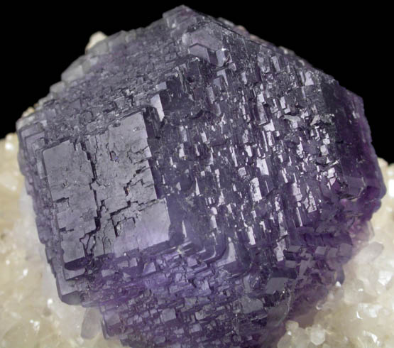 Fluorite and Calcite from Shangbao Mine, Leiyang, Hunan, China