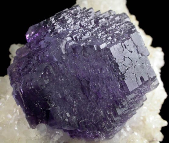 Fluorite and Calcite from Shangbao Mine, Leiyang, Hunan, China