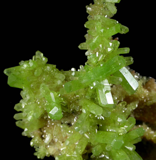 Pyromorphite from Daoping Mine, Yangshuo, Guangxi, China