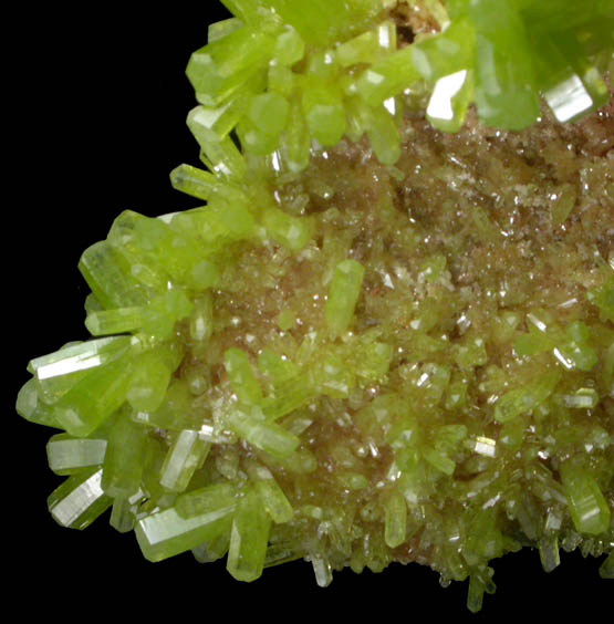 Pyromorphite from Daoping Mine, Yangshuo, Guangxi, China