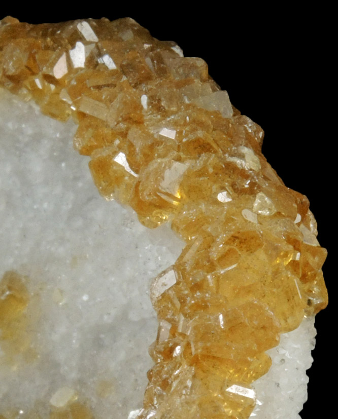 Barite on Quartz from Xiefang Mine, Ruijin, Jiangxi, China