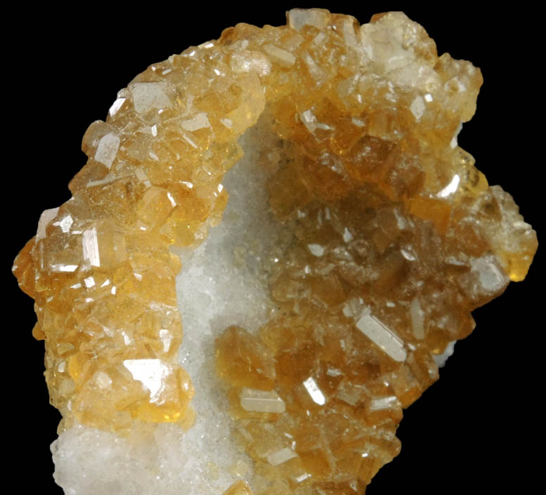 Barite on Quartz from Xiefang Mine, Ruijin, Jiangxi, China