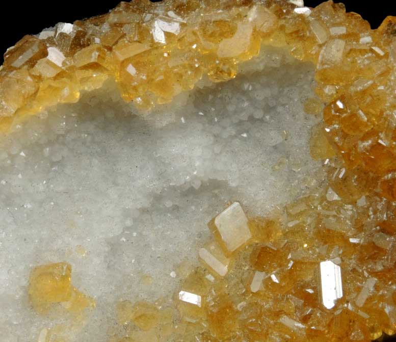 Barite on Quartz from Xiefang Mine, Ruijin, Jiangxi, China