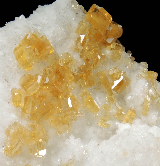 Barite on Quartz from Xiefang Mine, Ruijin, Jiangxi, China