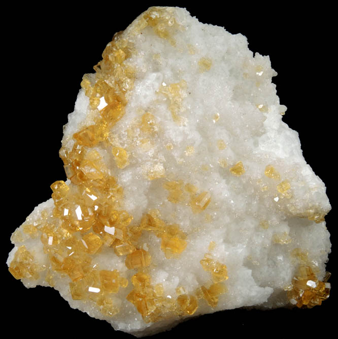 Barite on Quartz from Xiefang Mine, Ruijin, Jiangxi, China