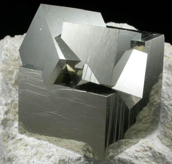 Pyrite from Victoria Mine, Navajn, La Rioja, Spain