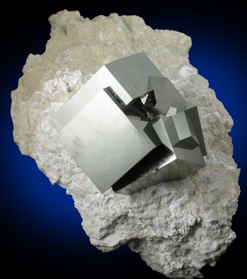 Pyrite from Victoria Mine, Navajn, La Rioja, Spain