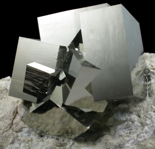 Pyrite from Victoria Mine, Navajn, La Rioja, Spain