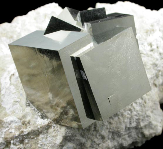 Pyrite from Victoria Mine, Navajn, La Rioja, Spain