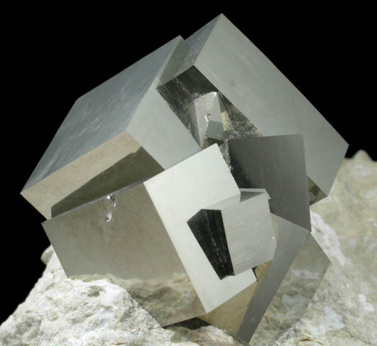 Pyrite from Victoria Mine, Navajn, La Rioja, Spain