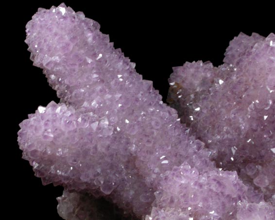 Quartz var. Amethyst Quartz (Cactus Quartz) from Boekenhouthoek area, Mpumalanga Province, South Africa